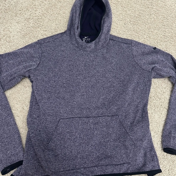 Nike Tops - Nike Women’s Heathered Purple Hoodie